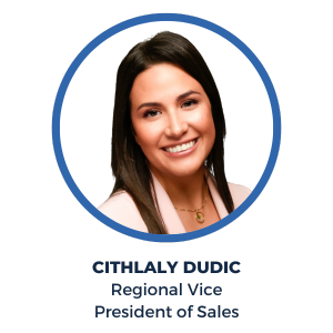 Cithlaly Dudic, Regional Vice President of Sales. Map Your Show