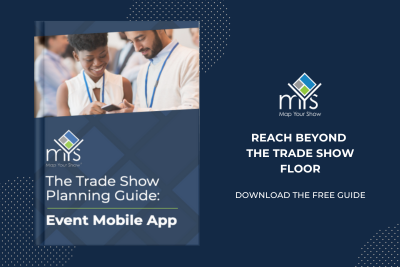 Download the trade show mobile app guide from map your show