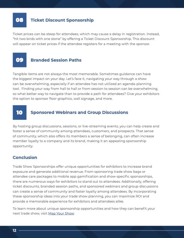 Booth Sales and Sponsorship Guide Oct 2025 - pg 12