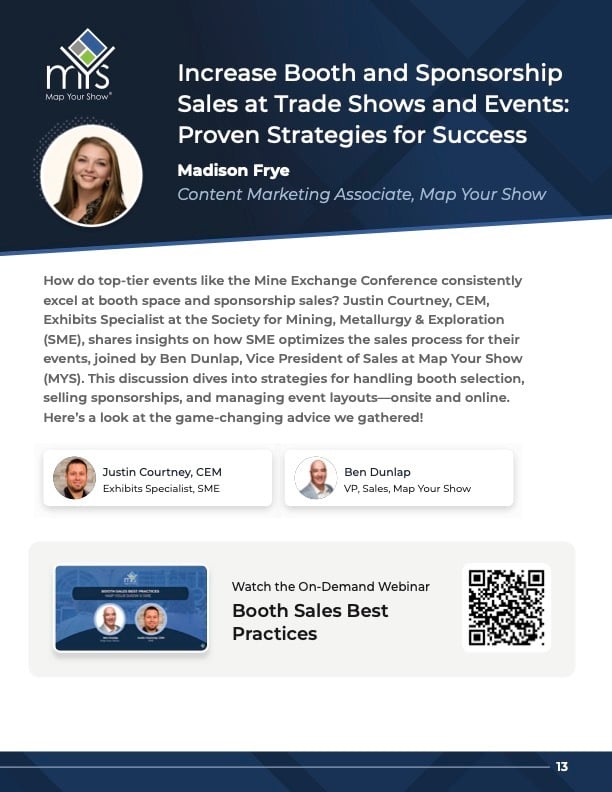 Booth Sales and Sponsorship Guide Oct 2025 - pg 13