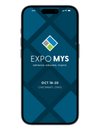 Event Mobile App Splash Screen. Map Your Show Event Management Technology