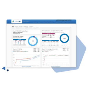MYS Insights. financial pacing. booth sales monitoring. event management technology