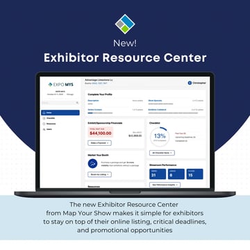 Exhibitor Resource Center Receives Upgrades to Organize and Communicate with Exhibitors and Sponsors