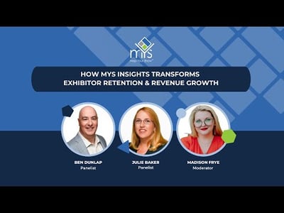 Retain More Exhibitors with MYS Insights: Webinar Recording